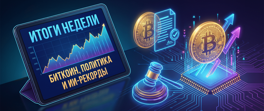 Итоги недели: биткоин, политика и ИИ-рекорды
