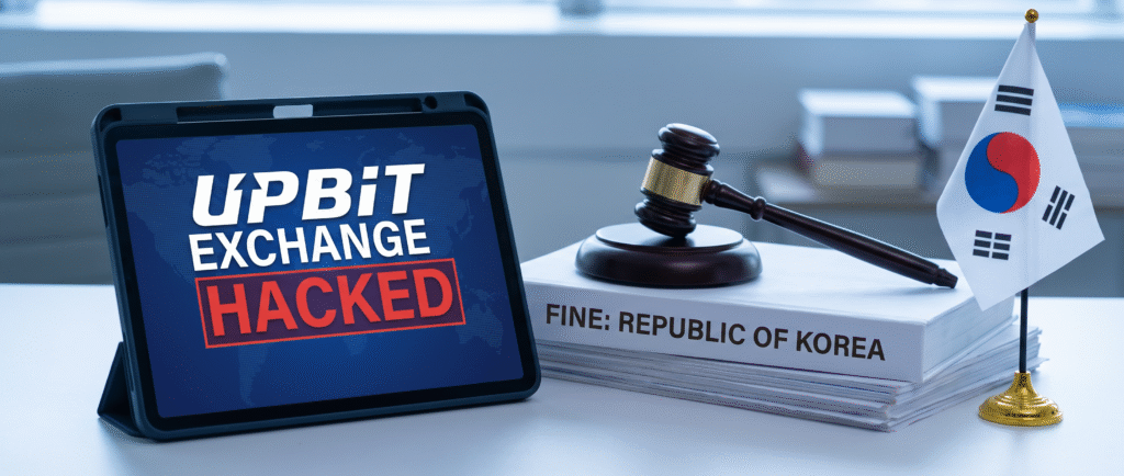 Южную Корею оштрафуют за взлом биржи Upbit