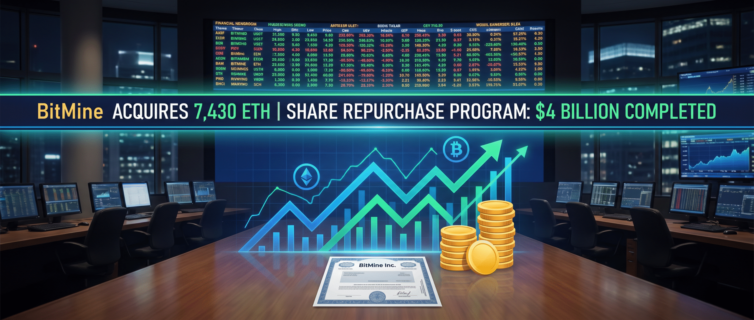 BitMine купила 7430 ETH и выкупила акций на $4 млрд 1 1784558244215 5511163 scaled