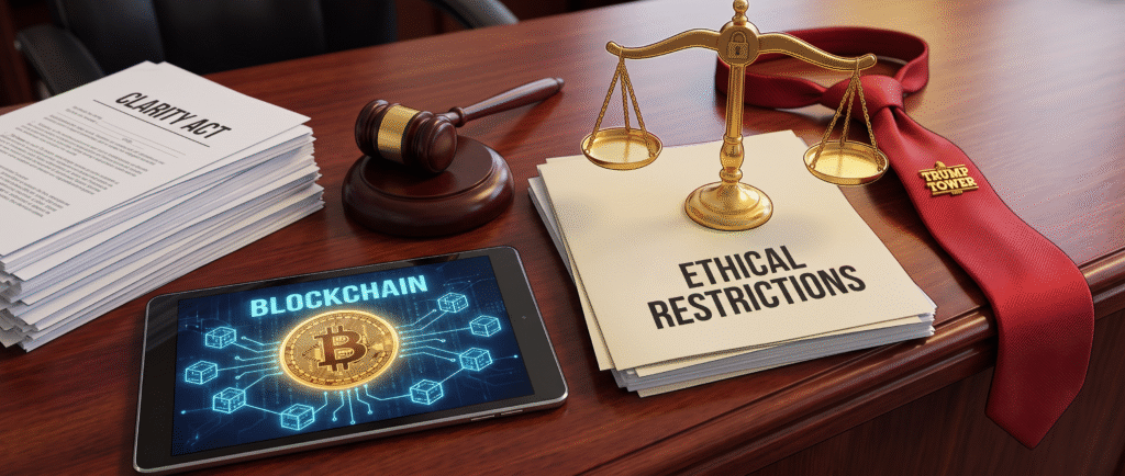 Трамп согласился на этические ограничения в криптозаконопроекте CLARITY Act