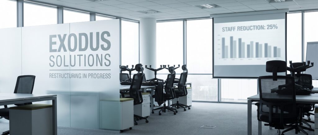 Exodus сокращает 25% штата из-за реструктуризации