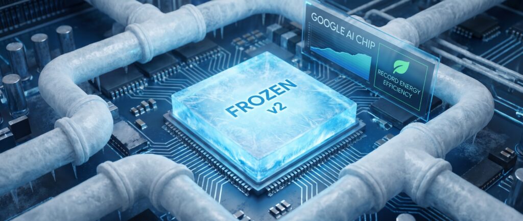 Google анонсировала ИИ-чип Frozen v2 с рекордной энергоэффективностью