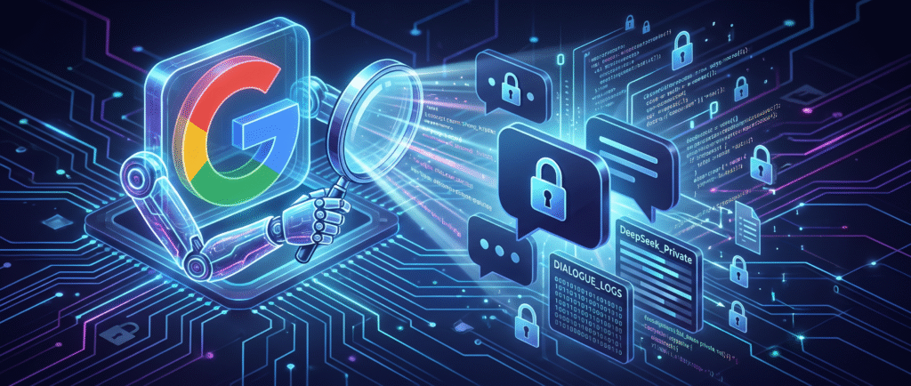 Google начал индексировать приватные диалоги DeepSeek.