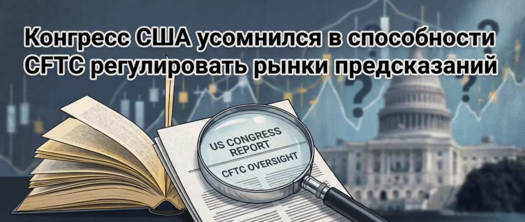 Конгресс США усомнился в способности CFTC регулировать рынки предсказаний