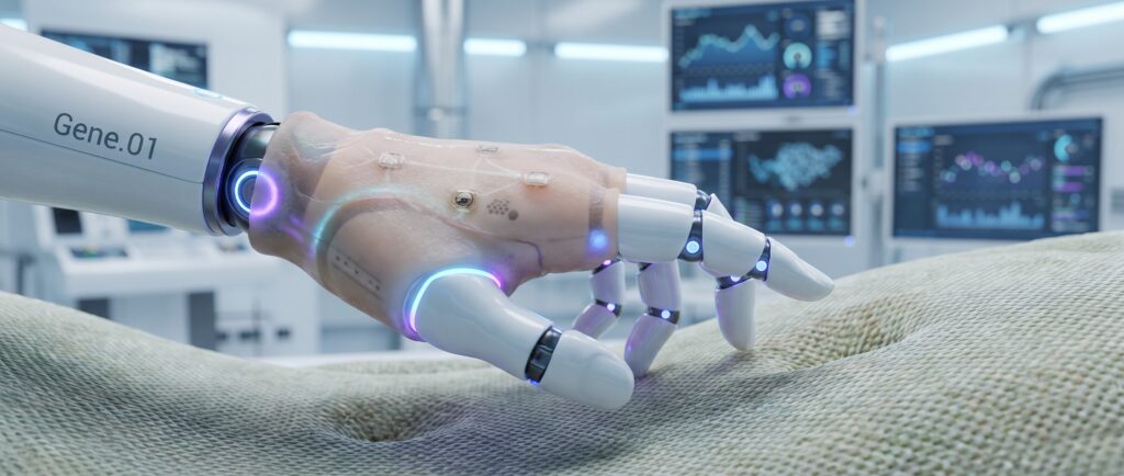Гуманоид Gene.01 получил «чувствительную кожу»