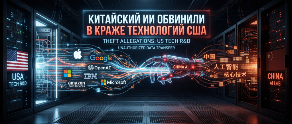 Китайский ИИ обвинили в краже технологий США