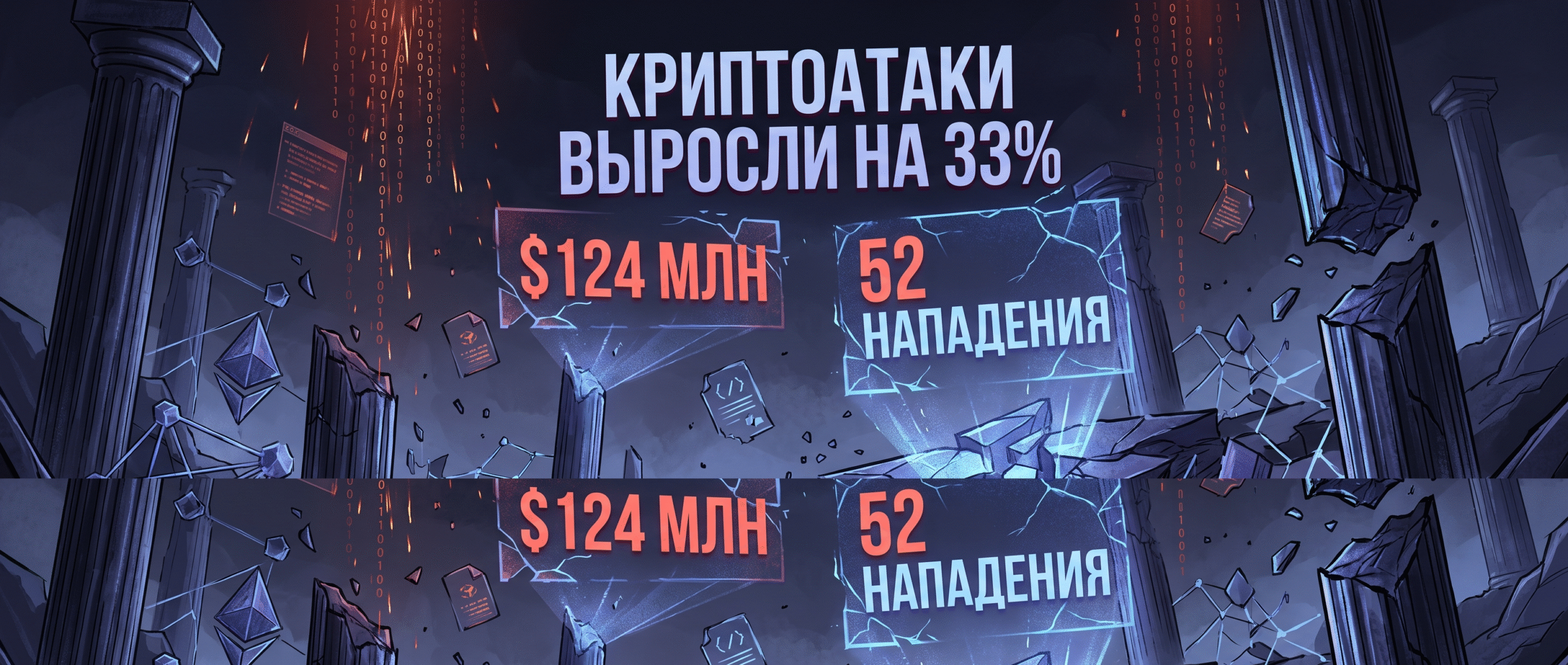 Криптоатаки выросли на 33%: $124 млн и 52 нападения 1 1784815678774 6918846 scaled