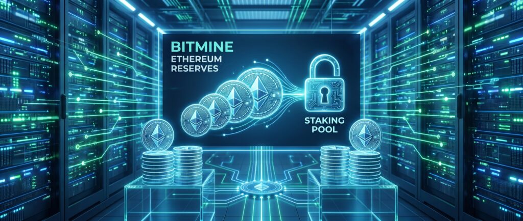 Bitmine нарастила резервы Ethereum и направила их в стейкинг