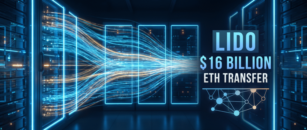 Lido перевел $16 млрд в ETH на новые валидаторы