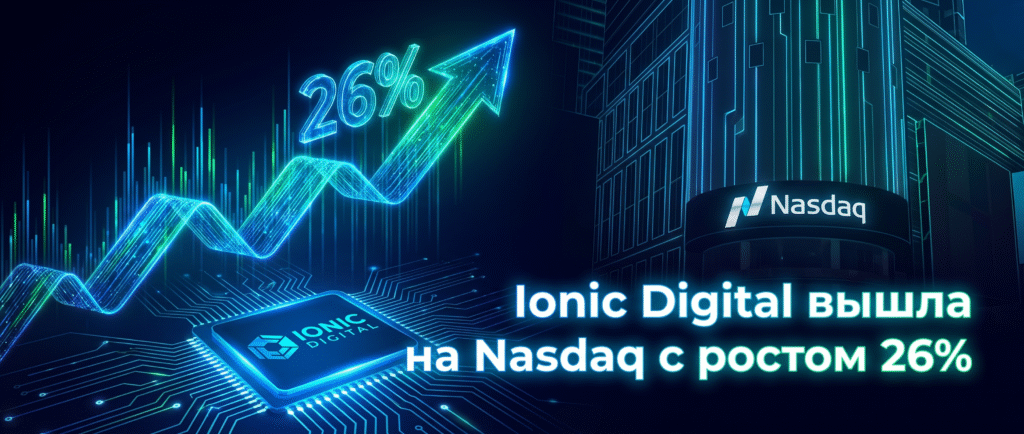 Ionic Digital вышла на Nasdaq с ростом 26%