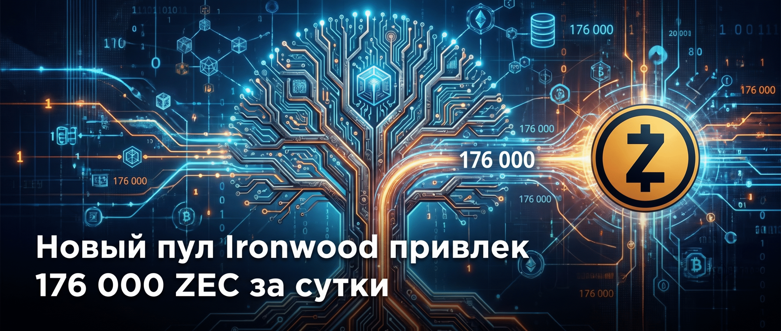 Новый пул Ironwood привлек 176 000 ZEC за сутки 1 1785392608909 7034056 scaled