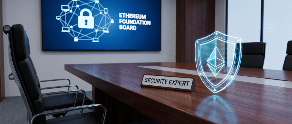 В совет директоров Ethereum Foundation вошел эксперт по безопасности