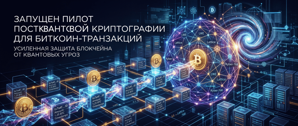 Запущен пилот постквантовой криптографии для биткоин-транзакций