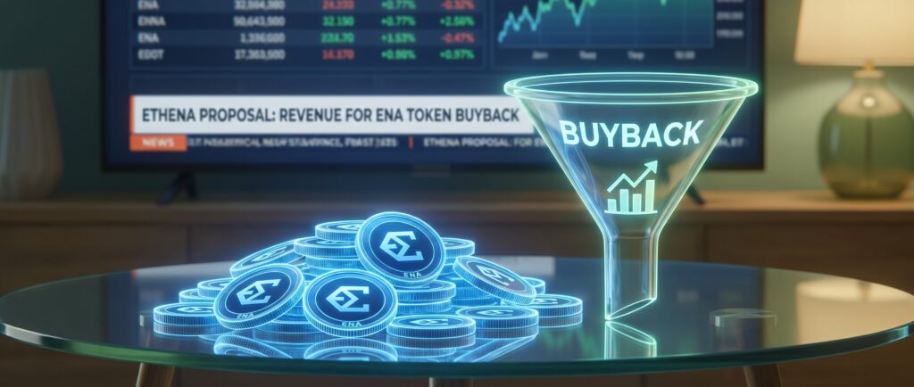 Ethena предложила направить всю выручку на выкуп токена ENA