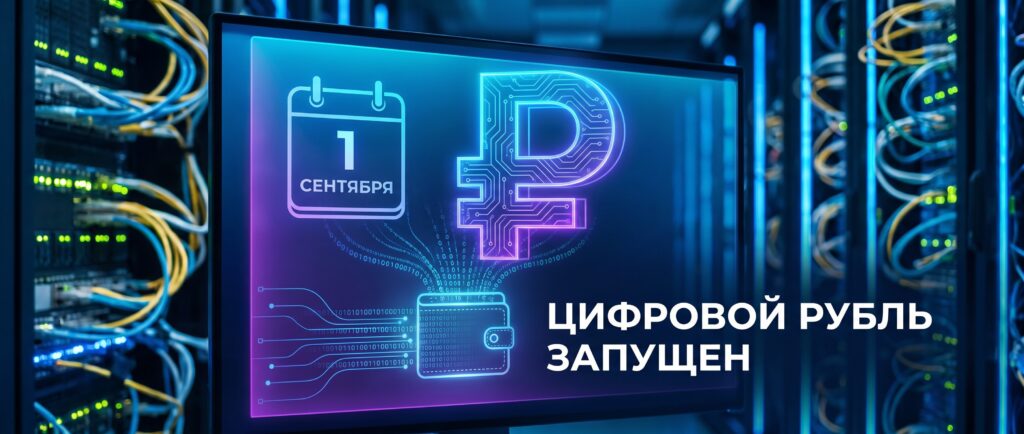 Цифровой рубль запускают с 1 сентября