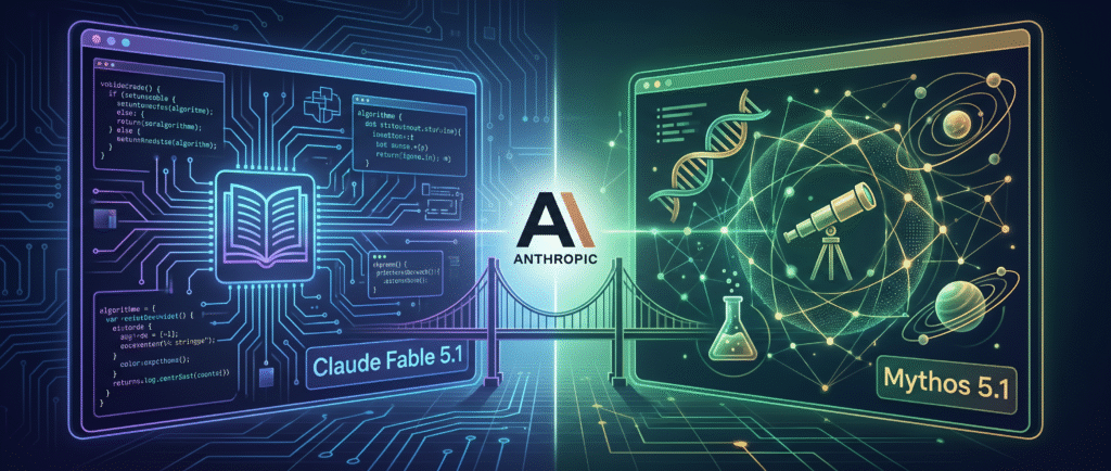 Anthropic выпустила Claude Fable 5.1 и Mythos 5.1 для программирования и науки