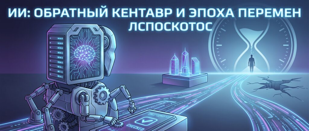 Вот несколько вариантов заголовков, от более информативных до более образных:

1. Акцент на главной метафоре:
ИИ как «обратный кентавр»: миллиардеры спорят о будущем, а люди становятся придатками машин

2. Акцент на противоречии:
Сверхинтеллект для каждого и отсутствие плана: три взгляда на эпоху ИИ

3. Акцент на роли человека:
Проверяющий вместо автора: почему роль человека в эпоху ИИ оказалась временной