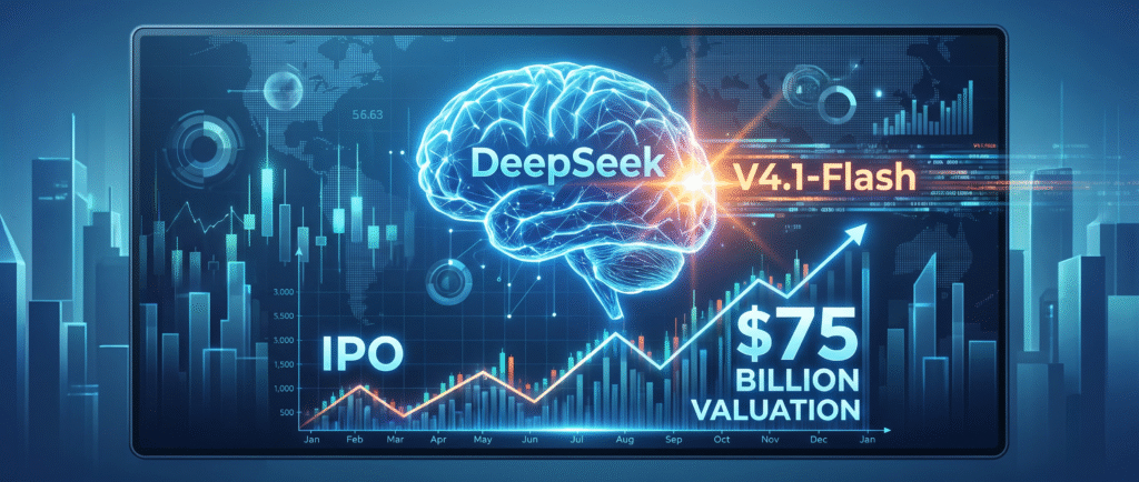 DeepSeek выпустила V4.1-Flash и готовится к IPO с возможной оценкой $75 млрд