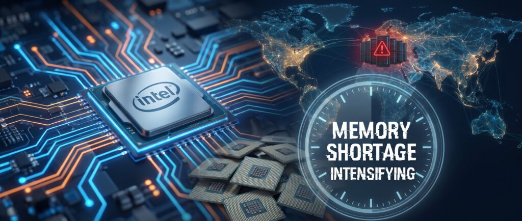CEO Intel: мировой дефицит памяти усилится