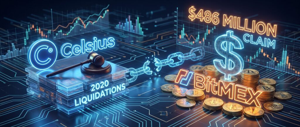 Celsius требует от BitMEX $486 млн за ликвидации 2020 года